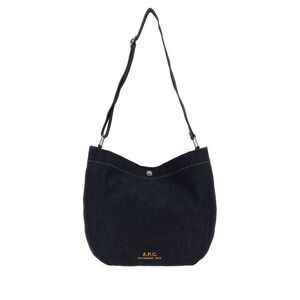 A.P.C. Men Denim Besace Shopping Bag